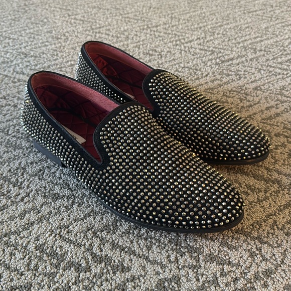 Steve Madden Other - Men’s Steve Madden Caviarr Rhinestone Smoking Slippers